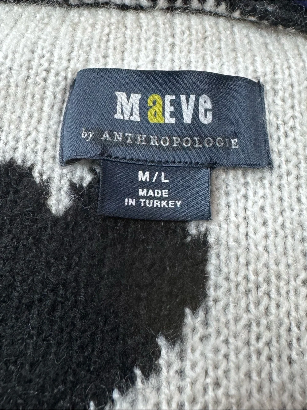 Maeve by Anthropologie Halley Hearts Cardigan size M/L